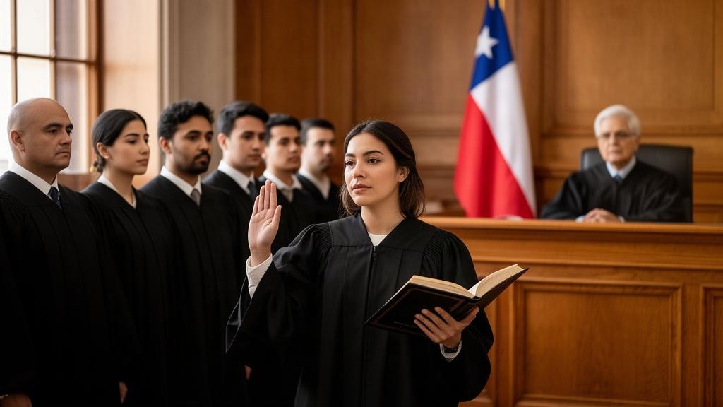 Siete nuevos abogados juran ante la Corte de Apelaciones de Iquique