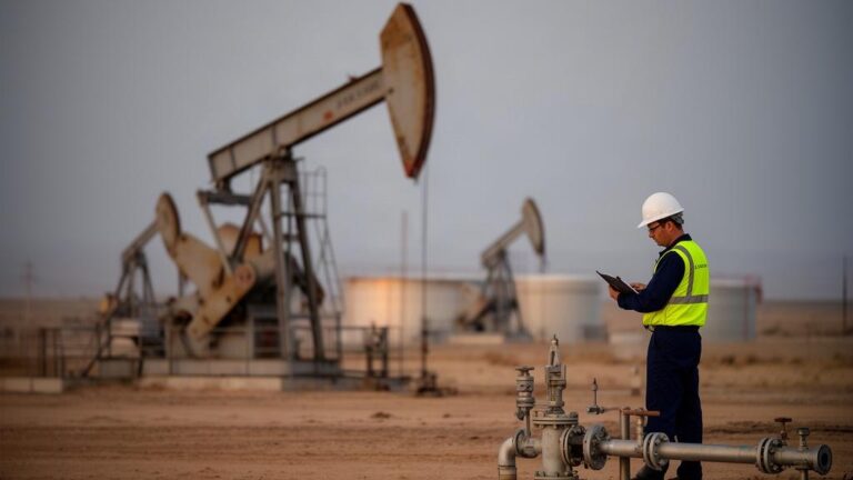 El petróleo cae y el barril en EE.UU. rompe la barrera de los US$ 80
