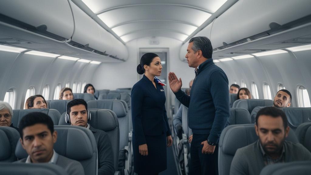 Senado aprueba proyecto que sanciona con cárcel y prohibición de vuelo a pasajeros disruptivos